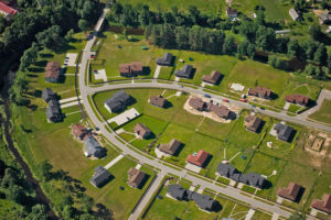 Land Development Aerial View